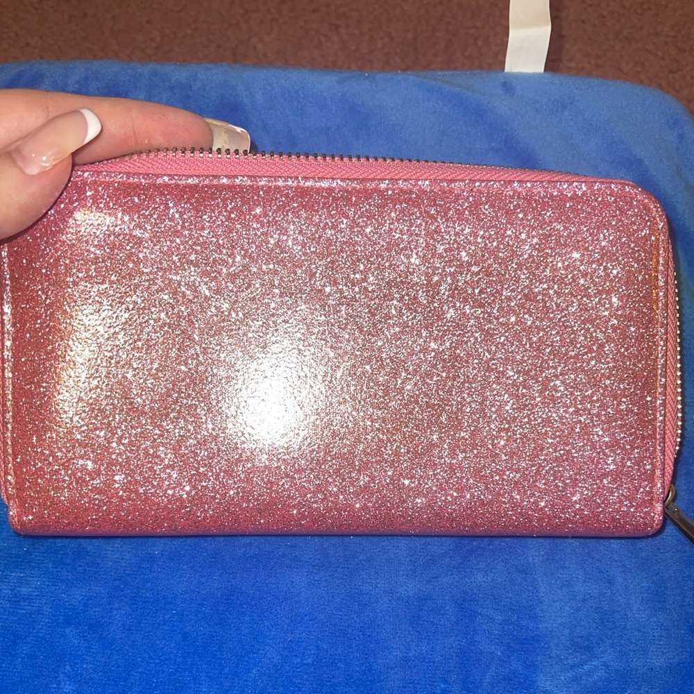 Forever 21 Glitter Pink Wallet